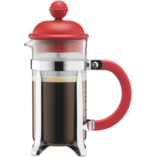 Bodum CAFFETTIERA-pressopannu 3 kuppia/0,35 l – punainen