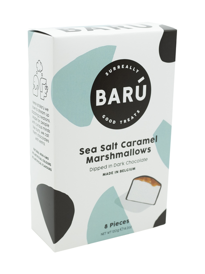 Vaahtokarkki merisuola & caramel 120g