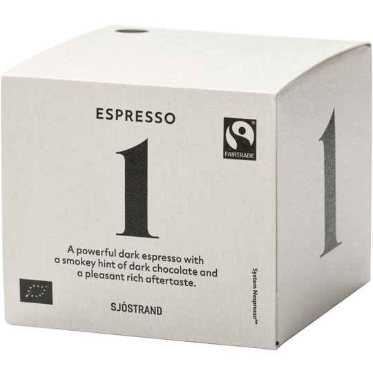Sjöstrand N°1-espressokapselit, 10 kpl