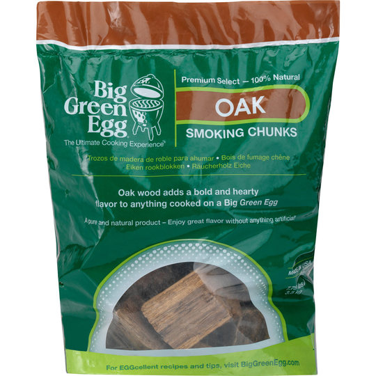 Big Green Egg Wood chunks -savustuspalat, tammi