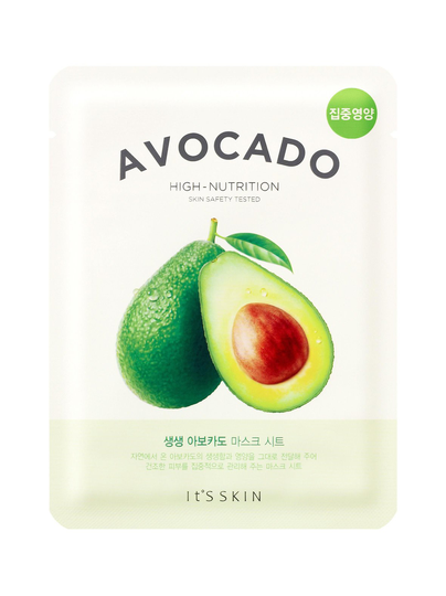The fresh avocado mask sheet -kasvonaamio 21 g