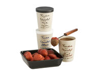 Tumma suklaa ja Fleur de Sel fondue 200 g