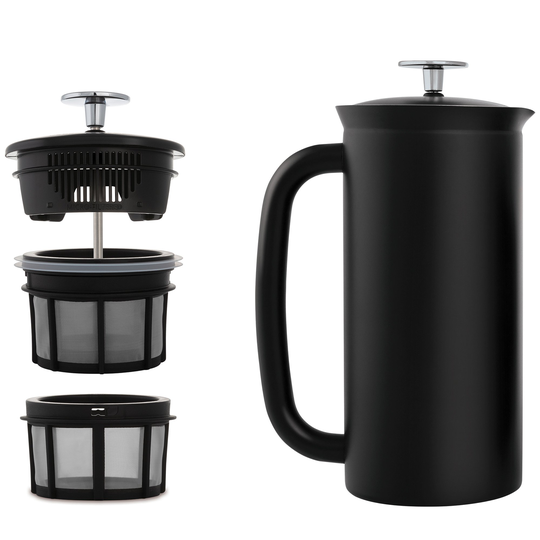 Espro P7-pressopannu, 1 l, Musta