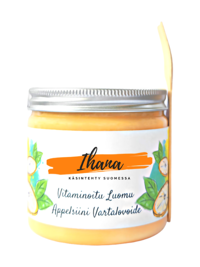 Ihana vitaminoitu luomu appelsiini vartalovoide 170ml