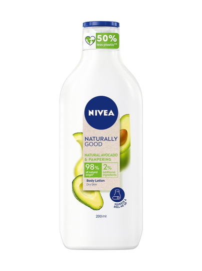 Naturally good avocado body lotion -kosteusvoide 200 ml
