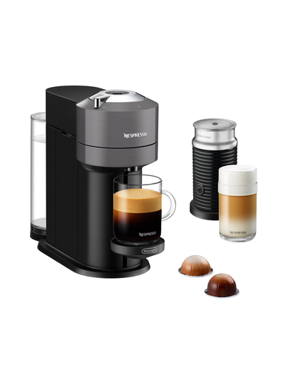Vertuo next by delonghi -kapselikeitin + aeroccino-maidonvaahdotin