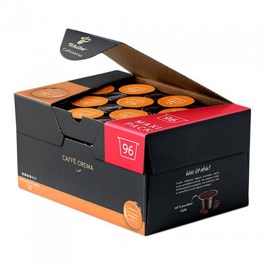 Kahvikapselit Tchibo Cafissimo / Caffitaly järjestelmiin Tchibo "Cafissimo Caffè Crema Rich Aroma", 96 kpl.