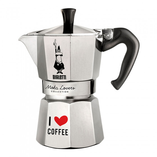 Mutteripannu Bialetti “Moka Lovers 6-cup Aluminium”