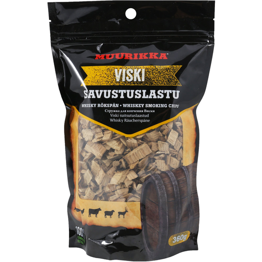 Muurikka Savustuslastu, 360 g, viski