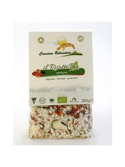 Risotto kasvis luomu 250g