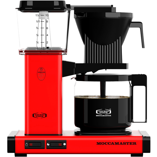Moccamaster Automatic-kahvinkeitin, punainen