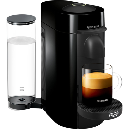 Nespresso Vertuo Plus kahvikone, 1,2 litraa, musta