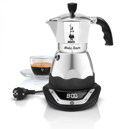 Elektroninen mutteripannu Bialetti "Moka Timer 6 cups"