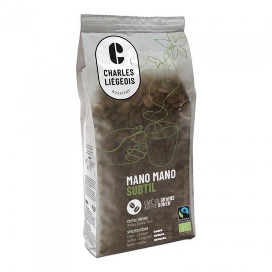 Kahvipavut Charles Liégeois "Mano Mano Subtil", 250 g