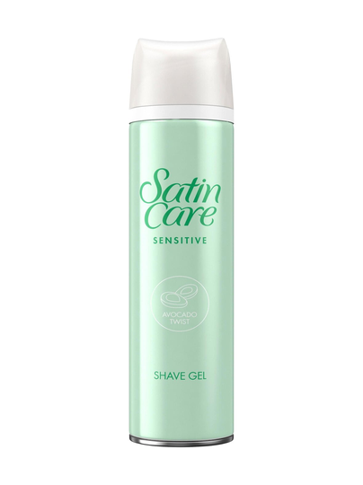 Satin care sensitive shave foam avocado -ihokarvanajogeeli 200 ml